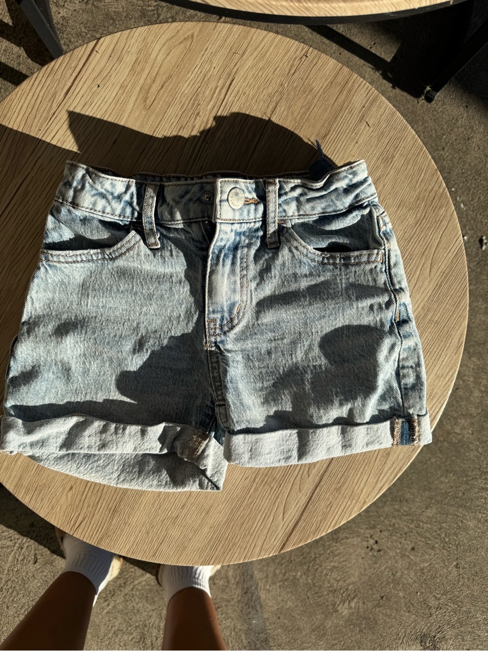 Target Light Blue Denim Kids Shorts